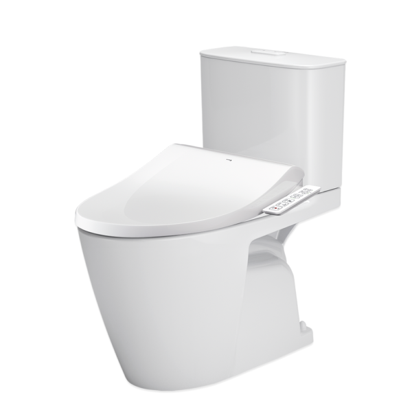 Bồn cầu INAX AC-602+CW-H18VN/ BW1 (AC602) hai khối, nắp điện tử CW-H18VN