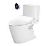 Bồn cầu INAX ACT-602+CW-H17VN/ BW1 (ACT602VN) 2 khối nắp điện tử CW-H17VN, xả không chạm