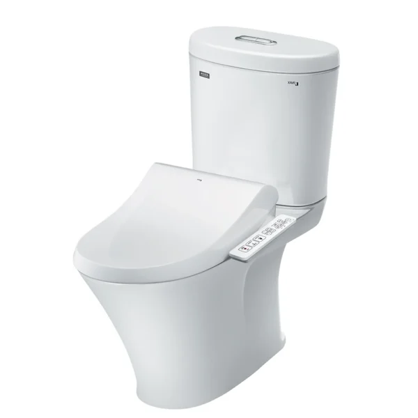 Bồn cầu INAX AC-700A+CW-H18VN (AC700A) 2 khối nắp điện tử CW-H18VN