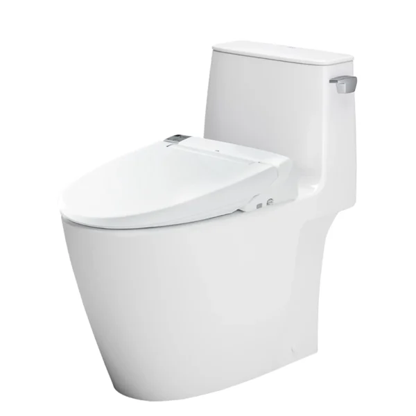 Bồn cầu INAX AC-912+CW-KA22AVN/ BW1 (AC912VN) 1 khối nắp điện tử CW-KA22AVN, xả gạt