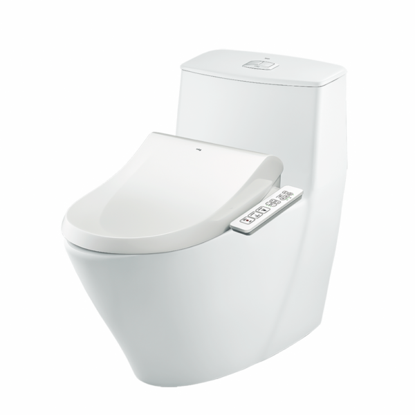 Bồn cầu INAX AC-919R+CW-H18VN/ BW1 (AC919R) 1 khối nắp điện tử CW-H18VN