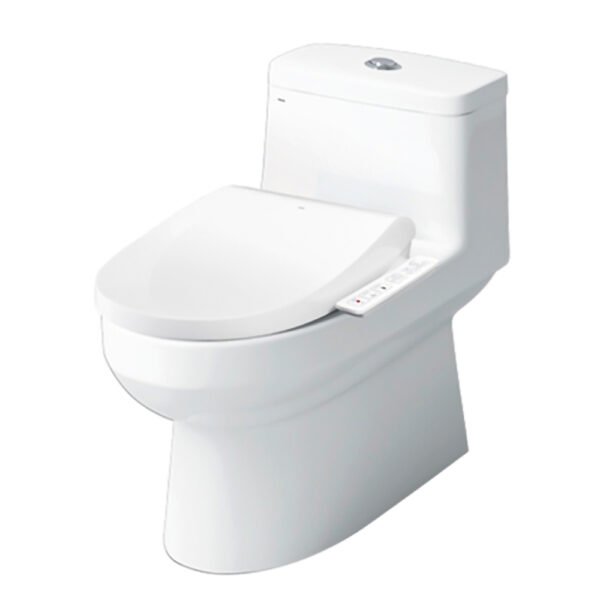 Bồn cầu INAX AC-939+CW-H18VN/ BW1 (AC939VN) 1 khối, nắp điện tử CW-H18VN