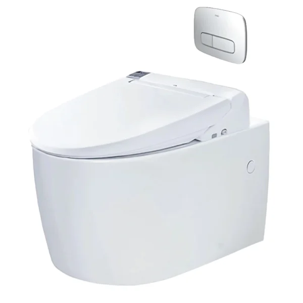 Bồn cầu INAX AC-952+CW-H20VN/ BW1 (AC952) treo tường nắp điện tử CW-H20VN