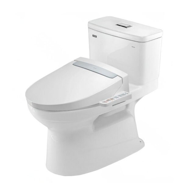 Bồn cầu INAX AC-969+CW-H20VN/ BW1 (AC969) 1 khối nắp điện tử CW-H20VN