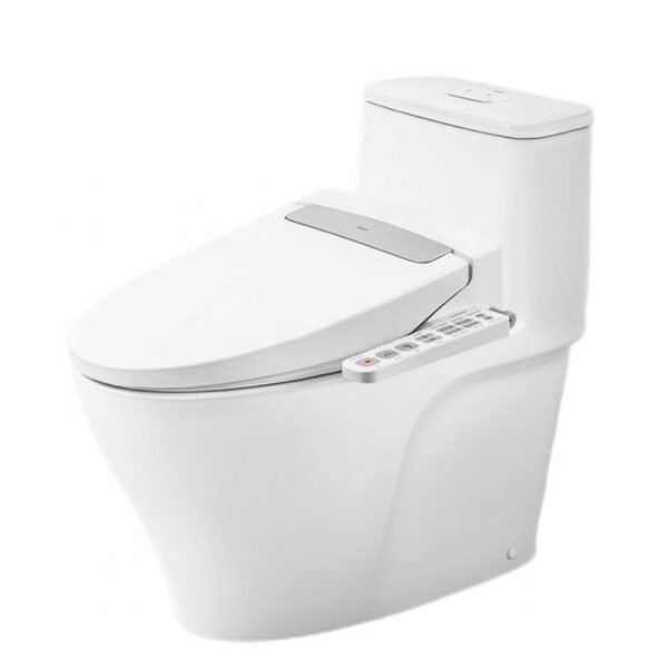 Bồn cầu INAX AC-989+CW-H20VN/ BW1 (AC989) 1 khối nắp điện tử CW-H20VN