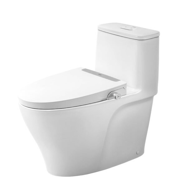 Bồn cầu INAX AC-989+CW-S32VN/ BW1 (AC989) 1 khối nắp rửa cơ S32VN