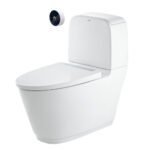 Bồn cầu INAX ACT-832VN/ BW1 (ACT832) 2 khối nắp êm CF-832VS, xả không chạm