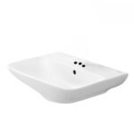 Chậu rửa mặt lavabo INAX AL-289VEC/ BW1 (AL289VEC) treo tường 3 lỗ