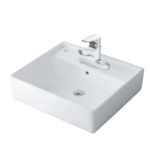 Chậu rửa mặt lavabo INAX  AL-293VEC/ BW1 (AL293VEC) đặt bàn 3 lỗ
