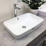 Chậu rửa mặt lavabo INAX AL-299V/ BW1 (AL229V) đặt bàn - Ảnh 2