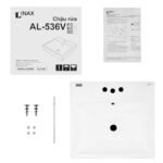 Chậu rửa mặt lavabo INAX AL-536VEC/ BW1 AL536VEC) đặt bàn 3 lỗ - Ảnh 2