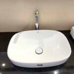 Chậu rửa mặt lavabo INAX AL-642V/ BW1 (AL642V) đặt bàn - Ảnh 3