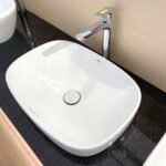 Chậu rửa mặt lavabo INAX AL-642V/ BW1 (AL642V) đặt bàn - Ảnh 2