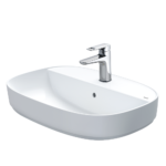 Chậu rửa mặt lavabo INAX AL-652VFC/ BW1 (AL652V) đặt bàn