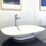 Chậu rửa mặt lavabo INAX AL-S620V/ BW1 (ALS620V) đặt bàn - Ảnh 5