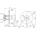 Van điều chỉnh nhiệt độ TOTO TBS02303B - Ảnh 2