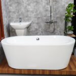 Bồn tắm INAX BF-1656V/ BW1 (BF1656) đặt sàn - Ảnh 3