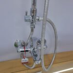 Sen cây INAX BFV-1115S-3C (BFV1115S3C) nóng lạnh, tay sen 3C massage 5 chế độ - Ảnh 6