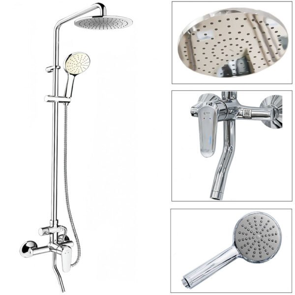 Sen cây INAX BFV-2015S (BFV2015S) nóng lạnh, tay sen 5 chế độ