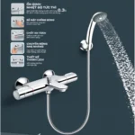 Vòi sen tắm INAX BFV-3413T-7C (BFV3413T7C) nhiệt độ, tay sen 7C tăng áp - Ảnh 2