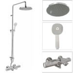 Sen cây INAX BFV-3415T-7C (BFV-3415T7C) nhiệt độ, tay sen 7C tăng áp