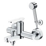 Vòi sen tắm INAX BFV-4000S (BFV4000S) nóng lạnh, tay sen cổ điển 1 chế độ