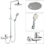 Sen Cây INAX BFV-41S (BFV41S) nóng lạnh, tay sen dáng tròn