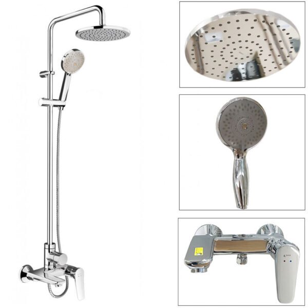 Sen cây INAX BFV-515S (BFV515S) nóng lạnh, tay sen 5C, 1 chế độ