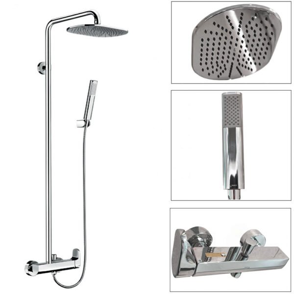 Sen Cây INAX BFV-60S (BFV60S) nóng lạnh, tay sen dáng trụ 1 chế độ