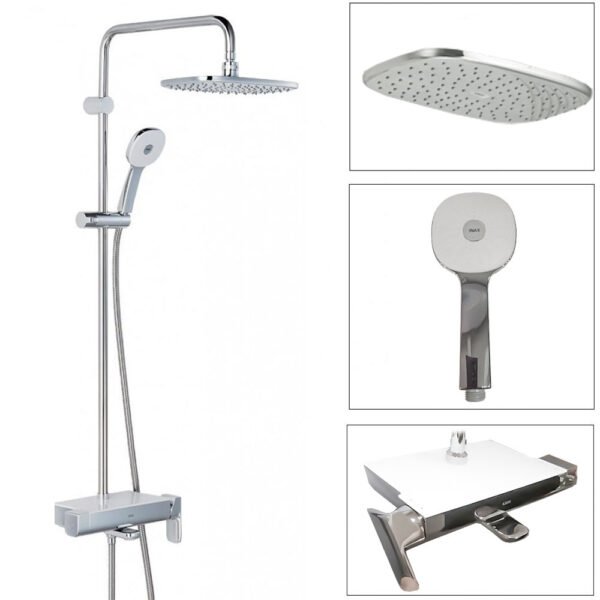 Sen Cây INAX  BFV-635S ( BFV635S) nóng lạnh, tay sen 8C tăng áp