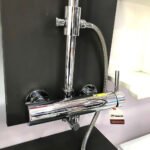 Sen Cây INAX BFV-70S (BFV70S) nóng lạnh, tay sen dáng trụ 1 chế độ - Ảnh 2