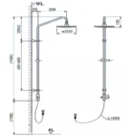 Thân sen cây INAX BFV-CL1 (BFVCL1) (bát sen tròn) - Ảnh 2
