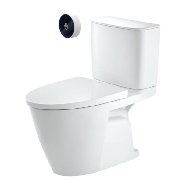 Bồn cầu INAX ACT-602VN/ BW1 (ACT602) 2 khối nắp êm CF-602VS, xả không chạm