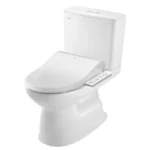 Bồn cầu INAX C-514A+CW-H17VN/ BW1 (C514A) 2 khối nắp điện tử CW-H17VN