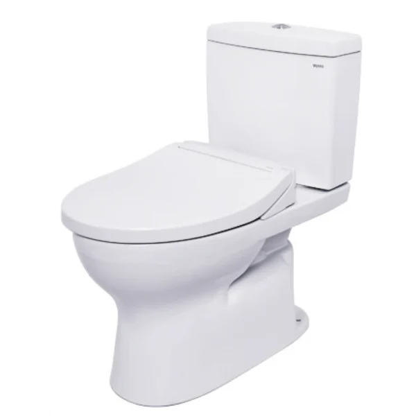 Bàn cầu TOTO CS300DRE2#W 2 khối nắp êm TCW07S