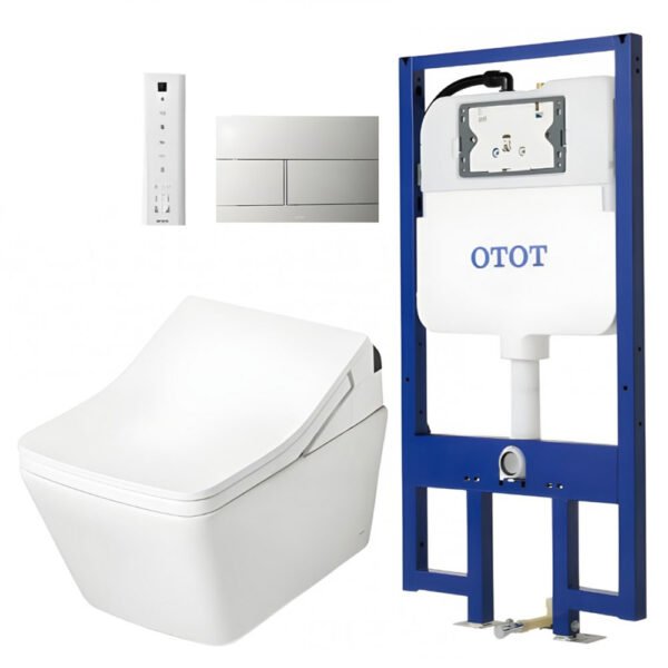 Bồn cầu TOTO CW522EA#NW1 treo tường (giấu dây), nắp điện tử TCF796CZ