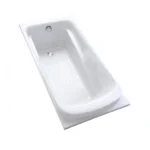 Bồn tắm TOTO PPY1560PE#P xây ngọc trai, kèm ống thải TVBF411