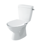 Bồn cầu INAX C-117A+CW-S15VN/ BW (C117VAN) 2 khối nắp rửa cơ S15VN (xả gạt)