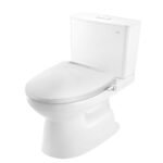 Bồn cầu INAX AC-514A+CW-S15VN/ BW1 (AC514A) 2 khối nắp rửa cơ S15VN