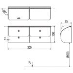 Hộp giấy INAX CFV-11W (CFV11W) - Ảnh 4
