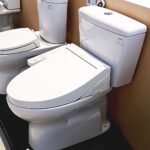 Bồn cầu TOTO CS300DW16Y1#W 2 khối  nắp điện tử TCF23410AAA - Ảnh 2