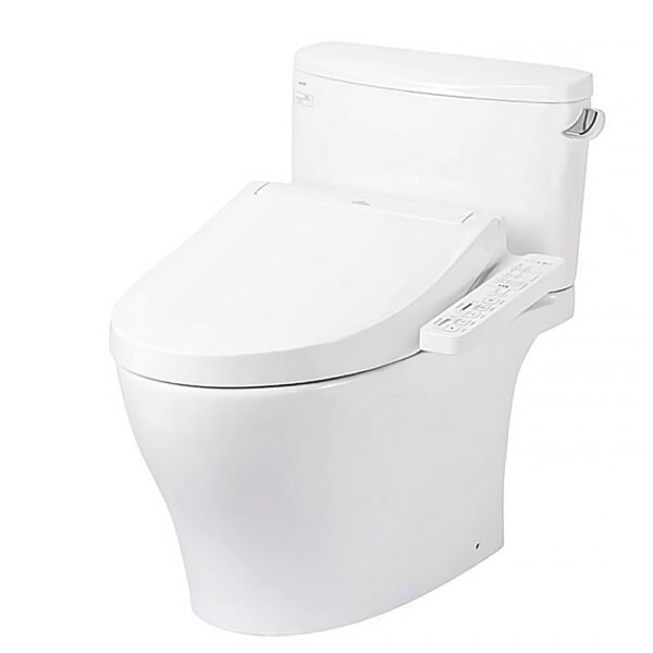 Bồn cầu TOTO CS767RW18#XW 2 khối, nắp điện tử TCF23710AAA