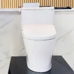 Bồn cầu TOTO CS767CRW23#XW 2 khối (Giấu dây), nắp điện tử TCF47360GAA - Ảnh 3