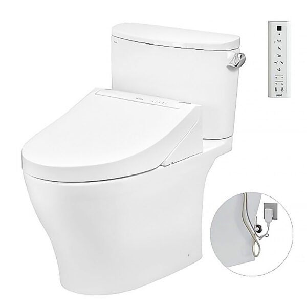 Bồn cầu TOTO CS767RW14#XW nắp điện tử TCF24410AAA