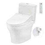 Bồn cầu TOTO CS769DRW14#XW 2 khối nắp điện tử TCF24410AAA