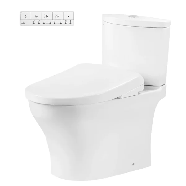 Bồn cầu TOTO CS838CDW23#XW 2 khối (Giấu dây), nắp điện tử TCF47360GAA