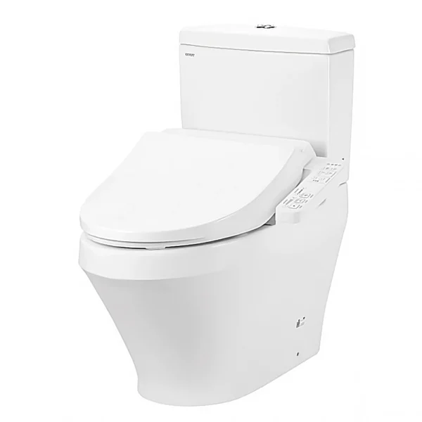 Bồn cầu TOTO CS945PDW18#XW 2 khối, (Thoát ngang) nắp điện tử TCF23710AAA