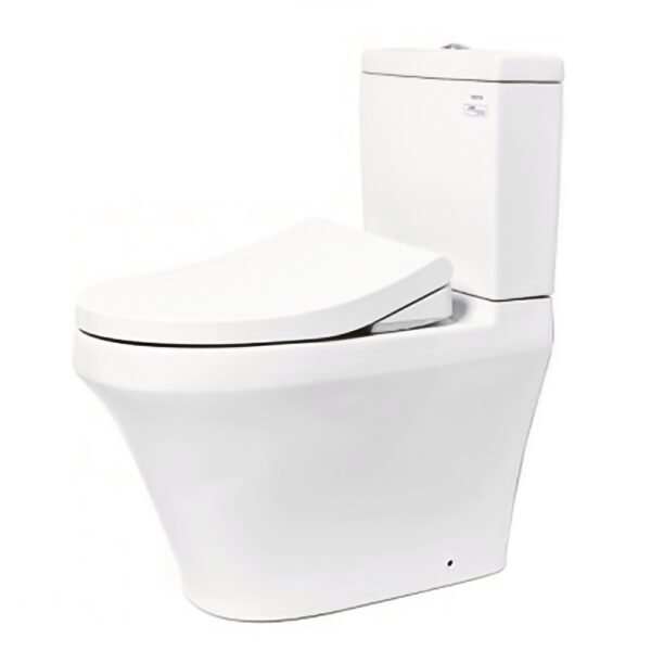 Bồn cầu TOTO CS948DE4#XW 2 khối nắp rửa cơ TCW1211A