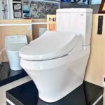 Bồn cầu TOTO CS948CDW23#XW 2 khối (Giấu dây), nắp điện tử TCF47360GAA - Ảnh 2