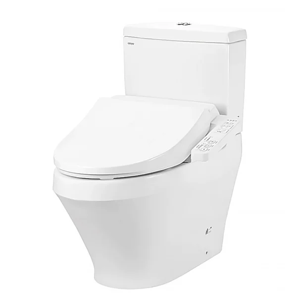 Bồn cầu TOTO CS948DW18#XW 2 khối, nắp điện tử TCF23710AAA